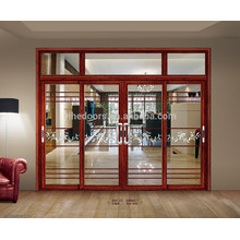 Modernes Design-Doppelverglasung Lowes Glass Interior Aluminium Schiebetür